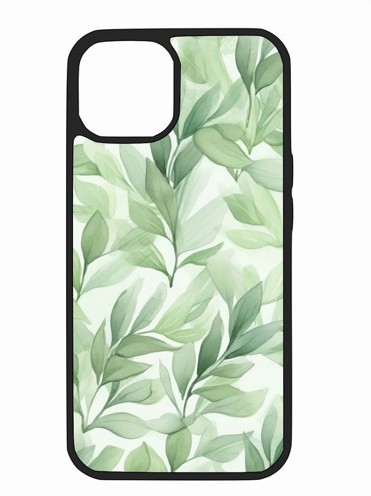 Green Leaves iPhone Case